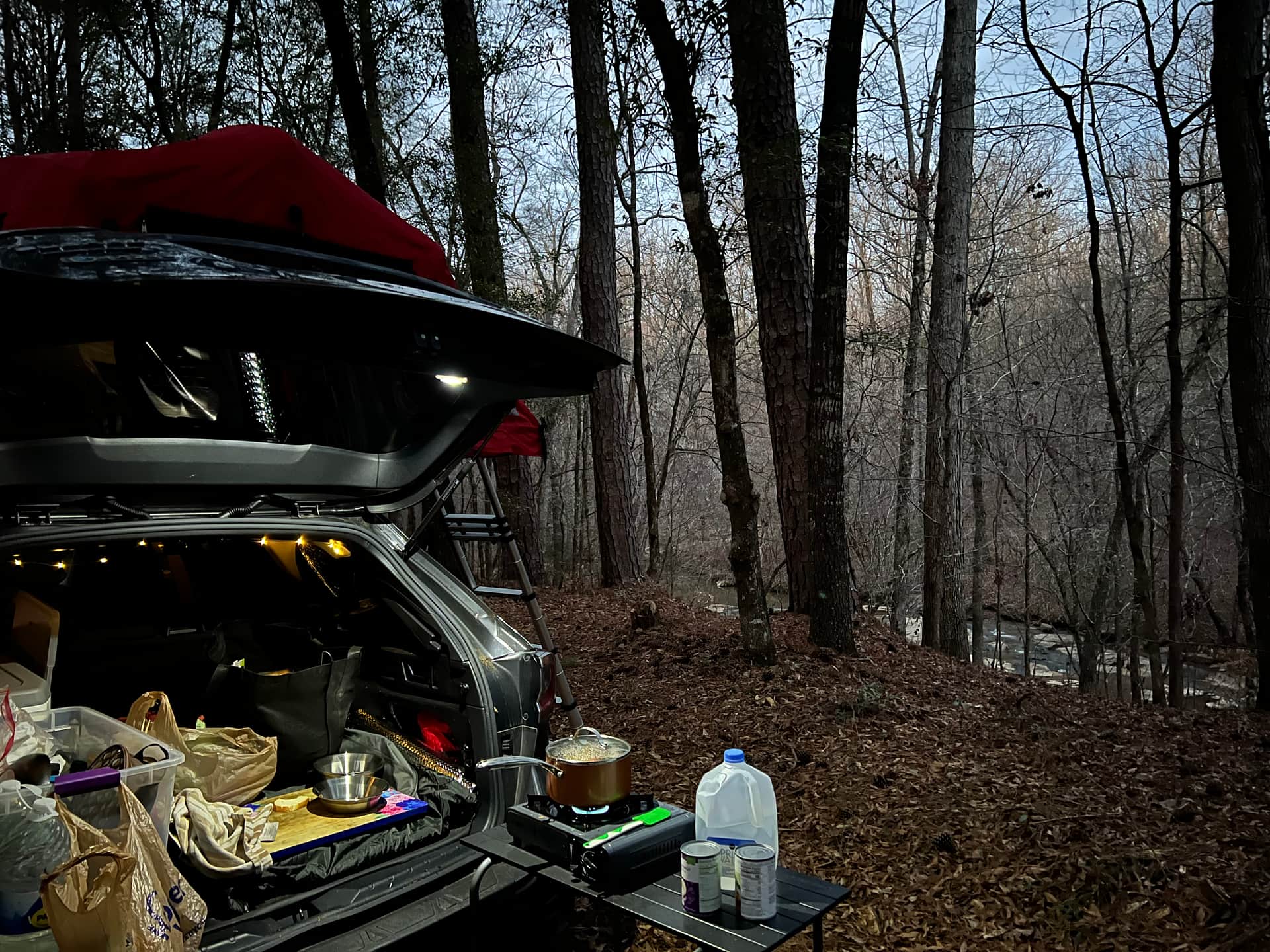 Secluded Riverbend Camp