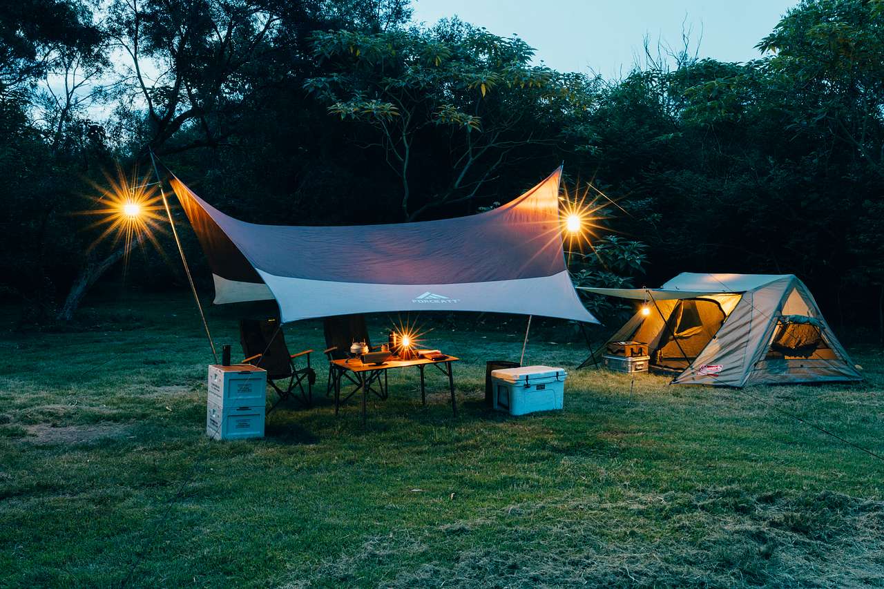 The Hideaway camp 