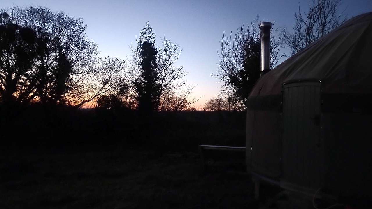 Private Yurt Nr Glastonbury