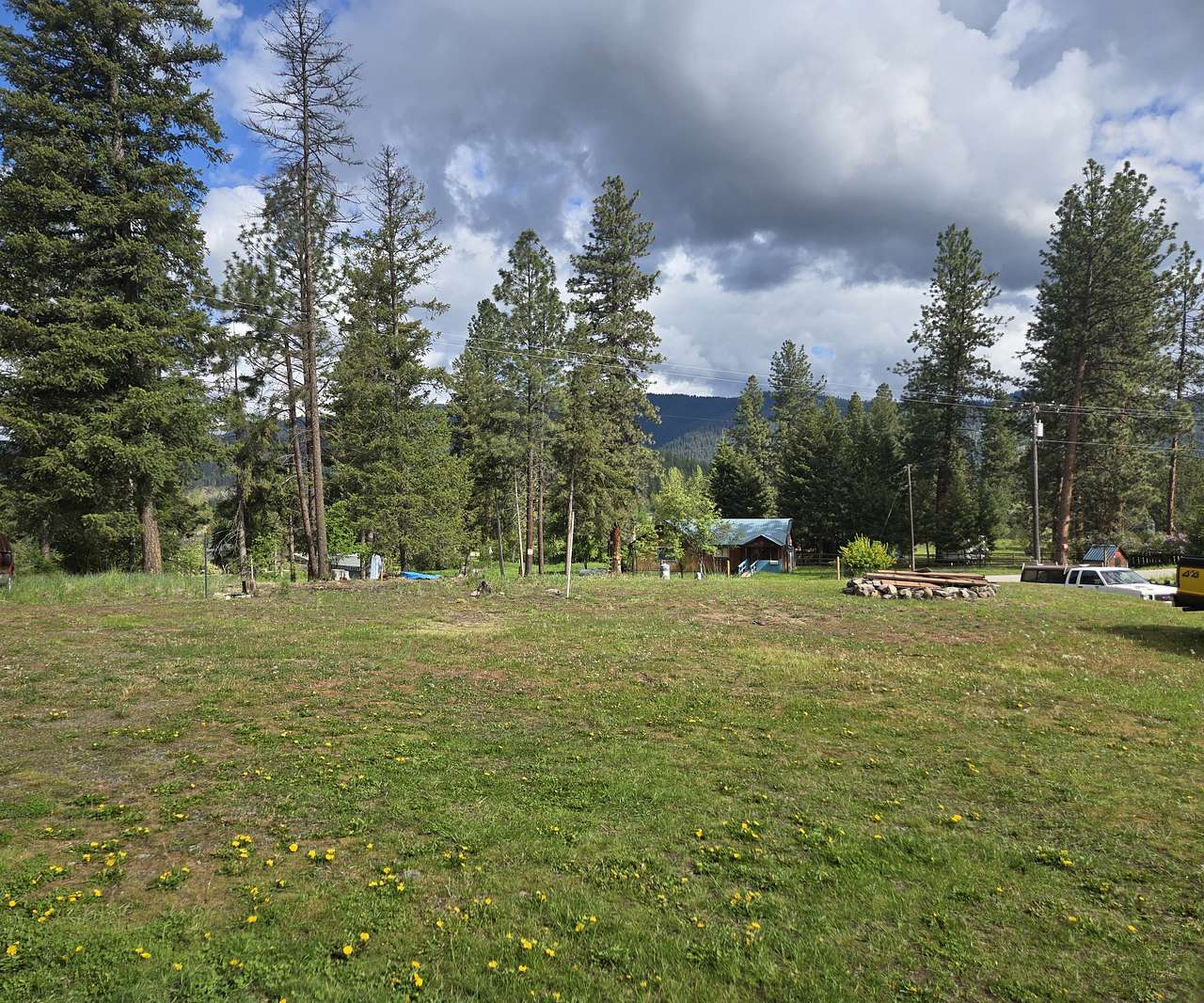 This photo shows the wide-open space available.