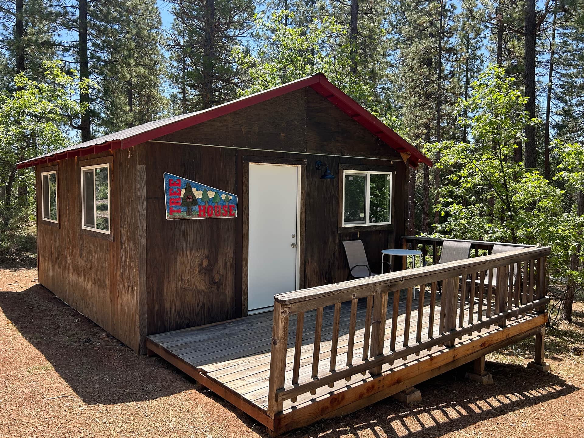 Front of Treehouse