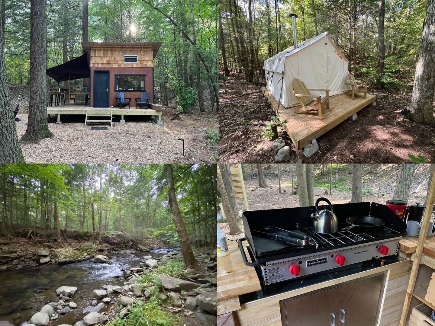 Tiny Cabin on 45 Acres With Stream