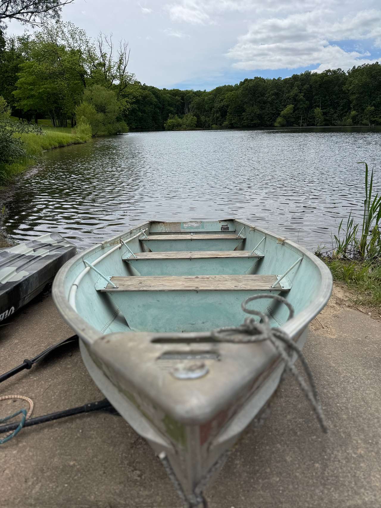 Boat by Lake