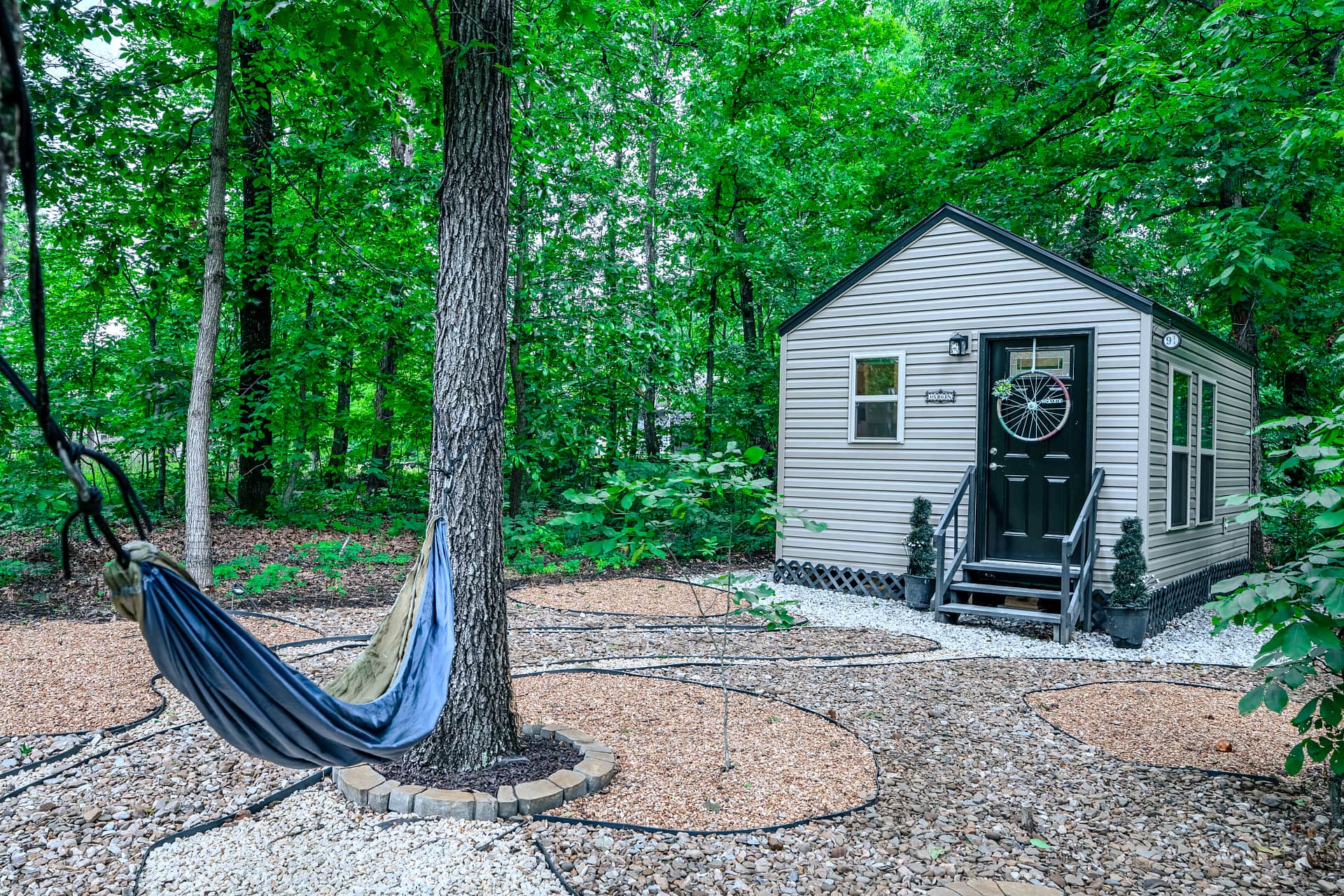 Biker’s Haven: Cozy Tiny Home