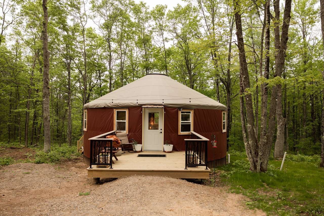 Yurt Village + Sauna (year-round)