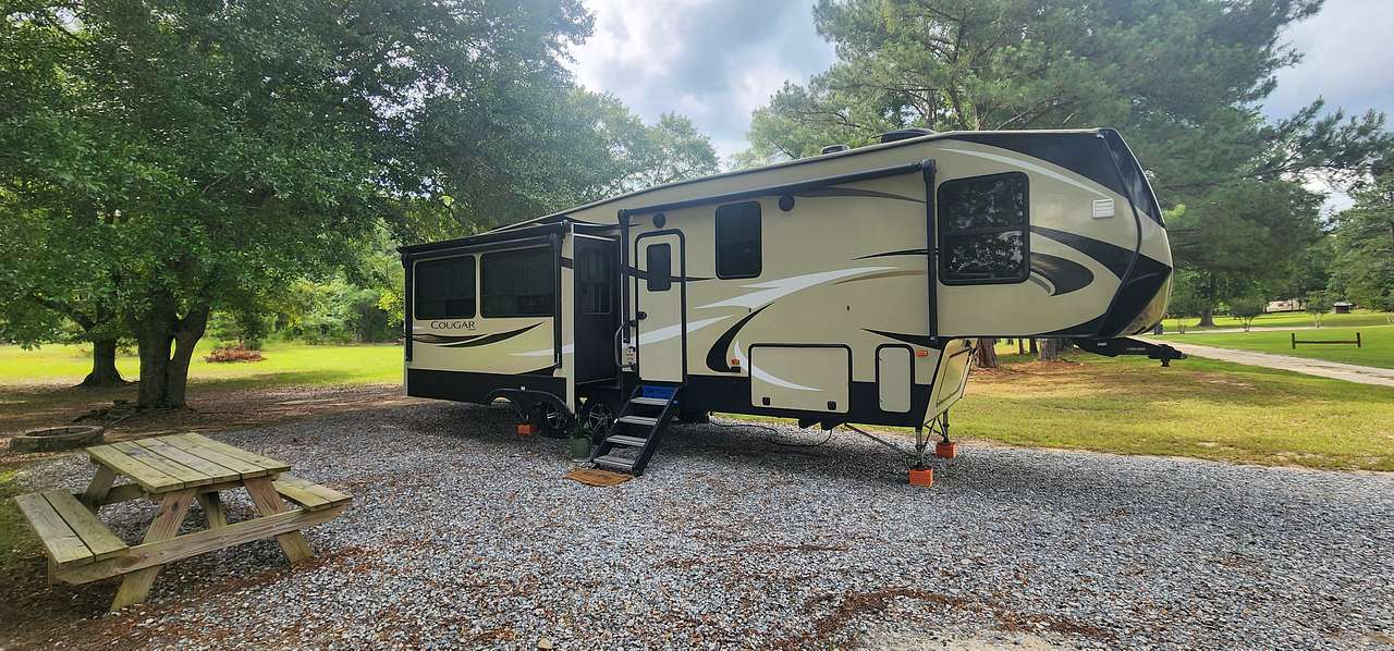 Private RV Site Full Hookup
