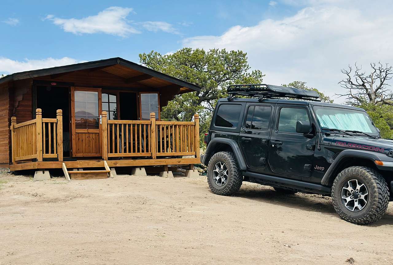 Easy in and out.  Spacious back in parking