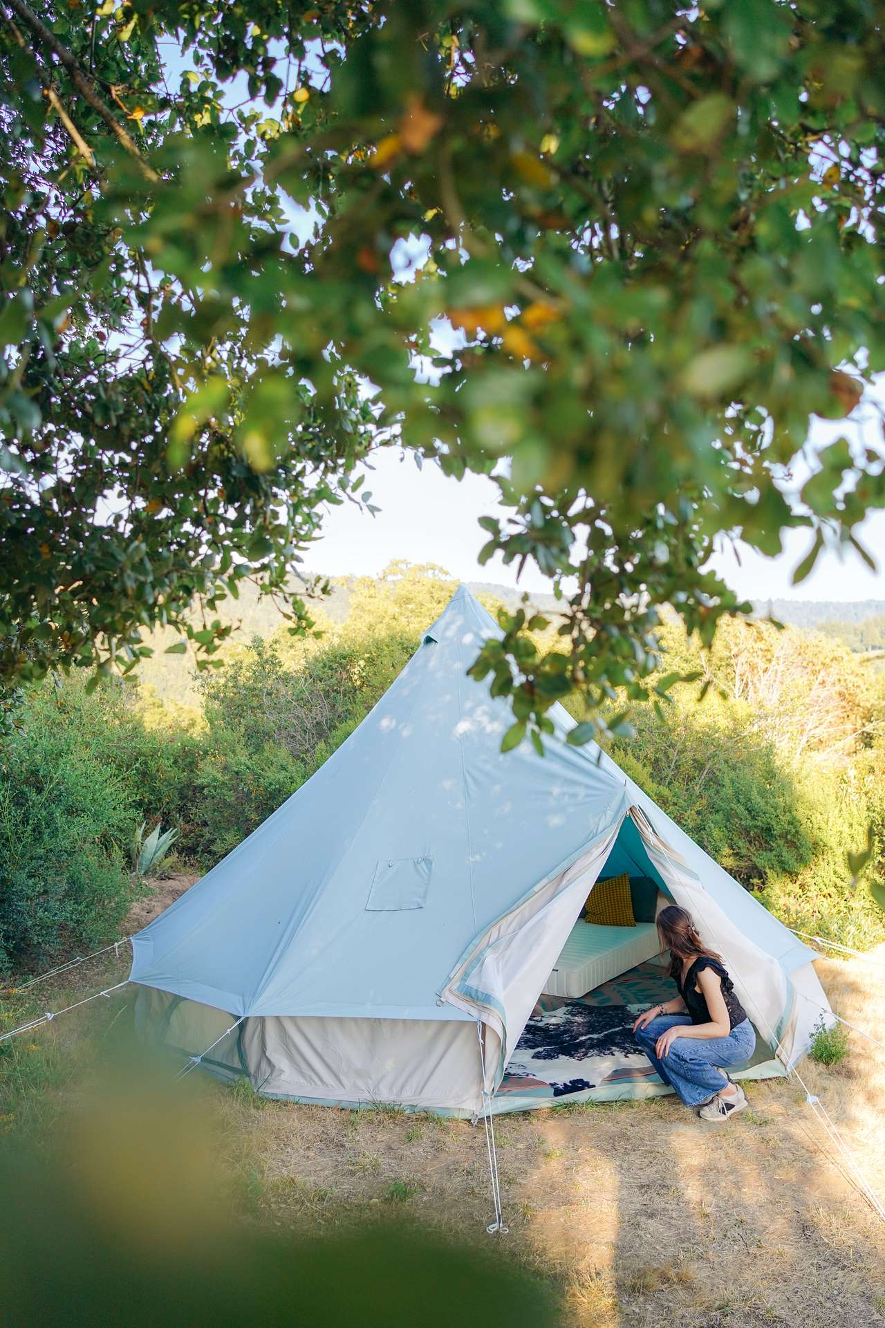 Tent location 