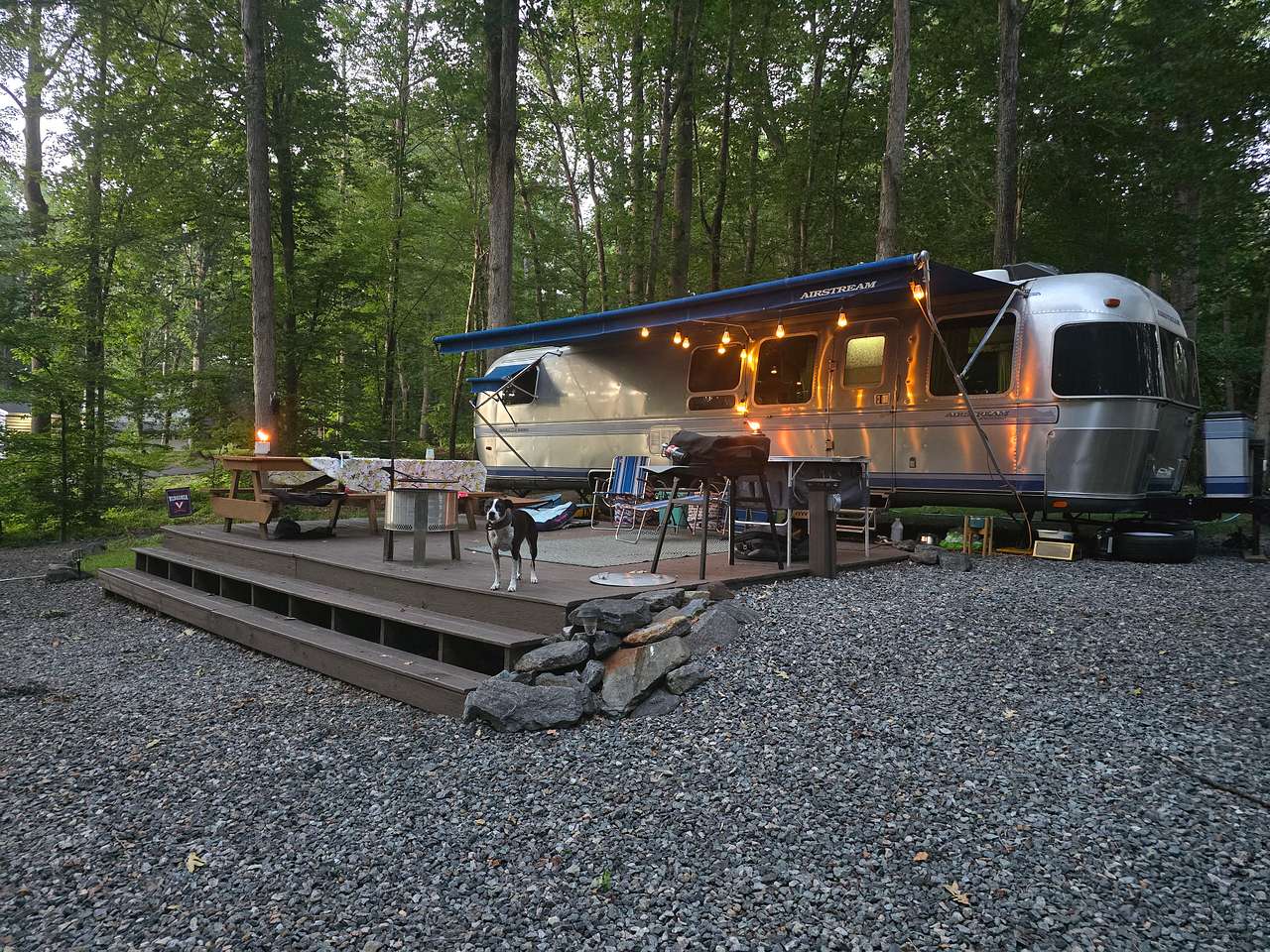 Private camp site with water access to Lake Anna, VA