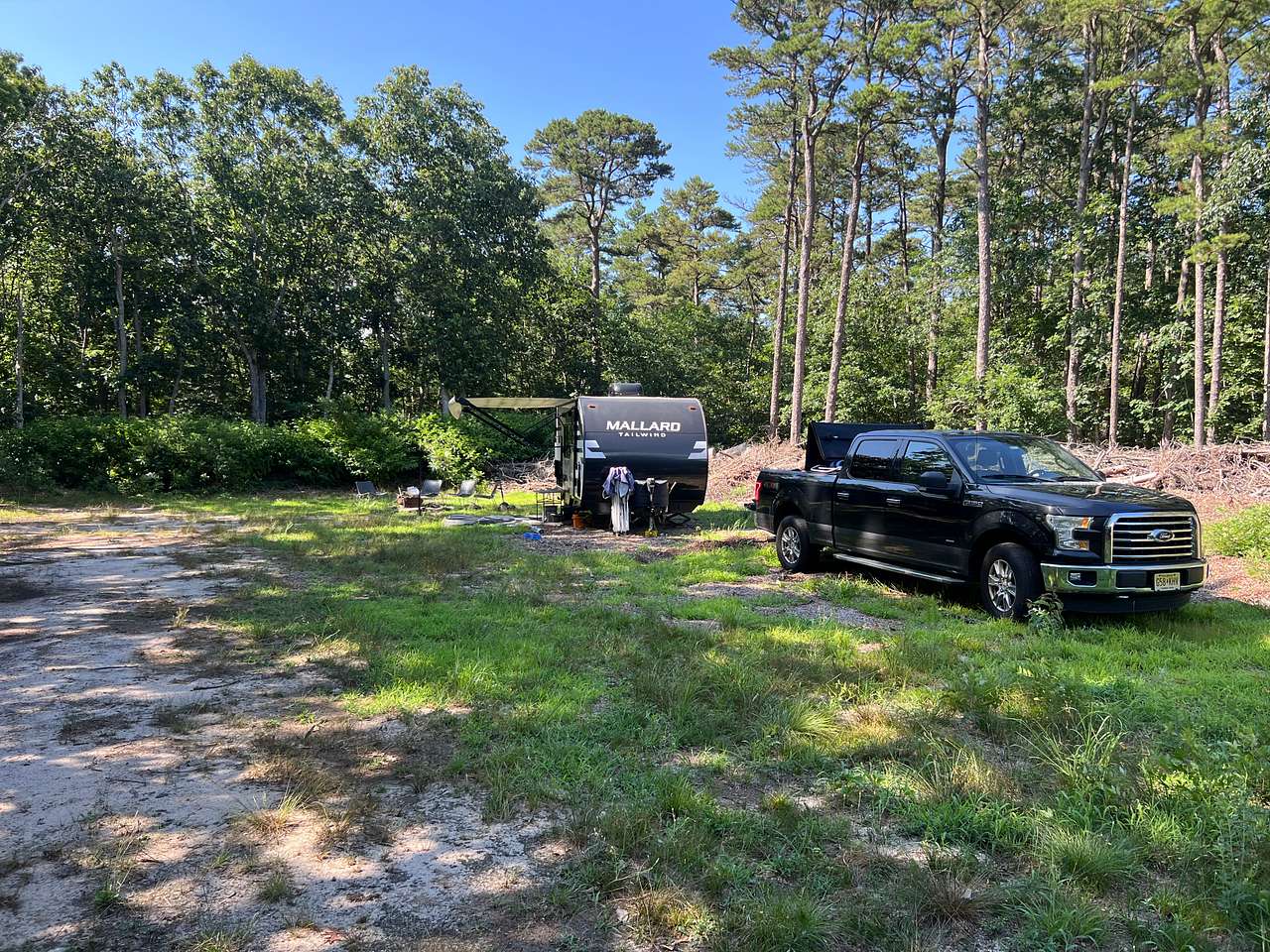 Open Field for Dry Camping