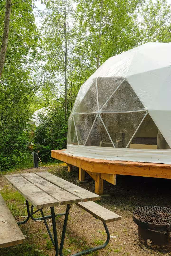 Geodesic Dome at Plamondon AB-2