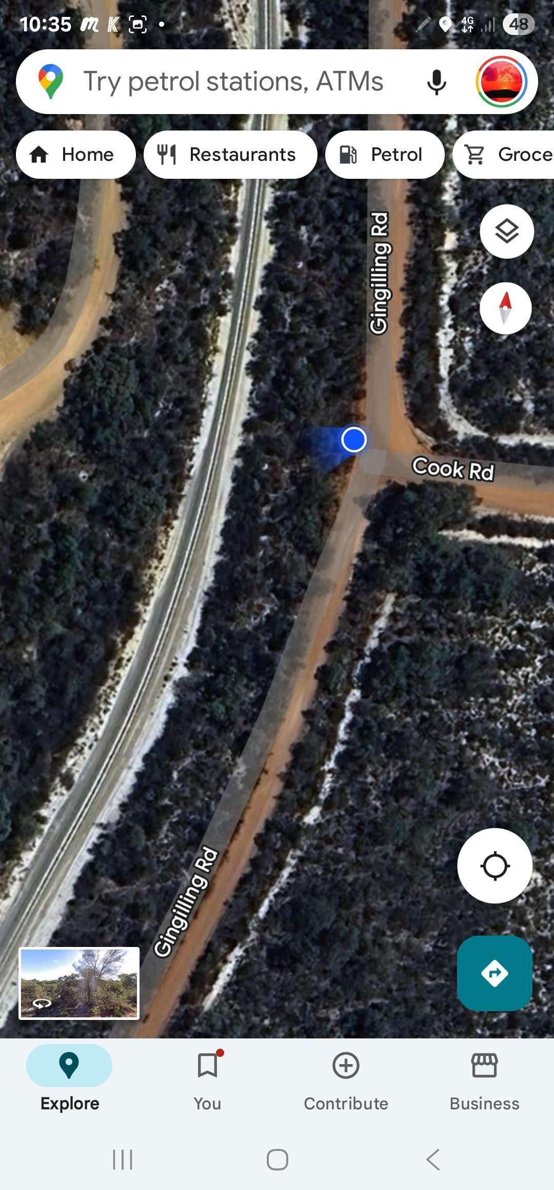 Picture of the site