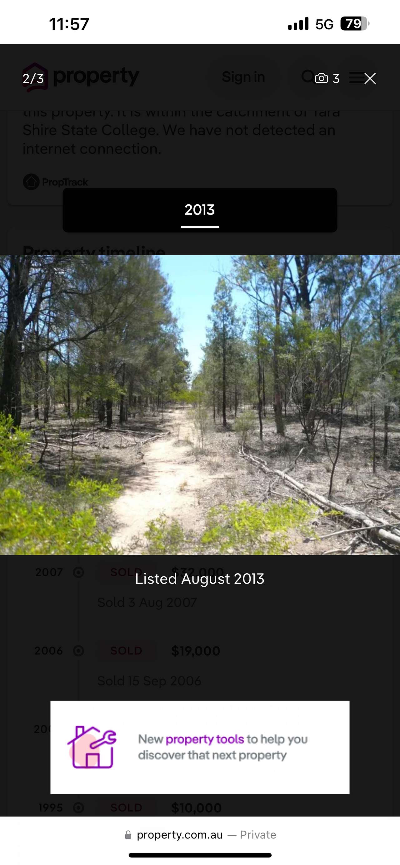 Picture of the site