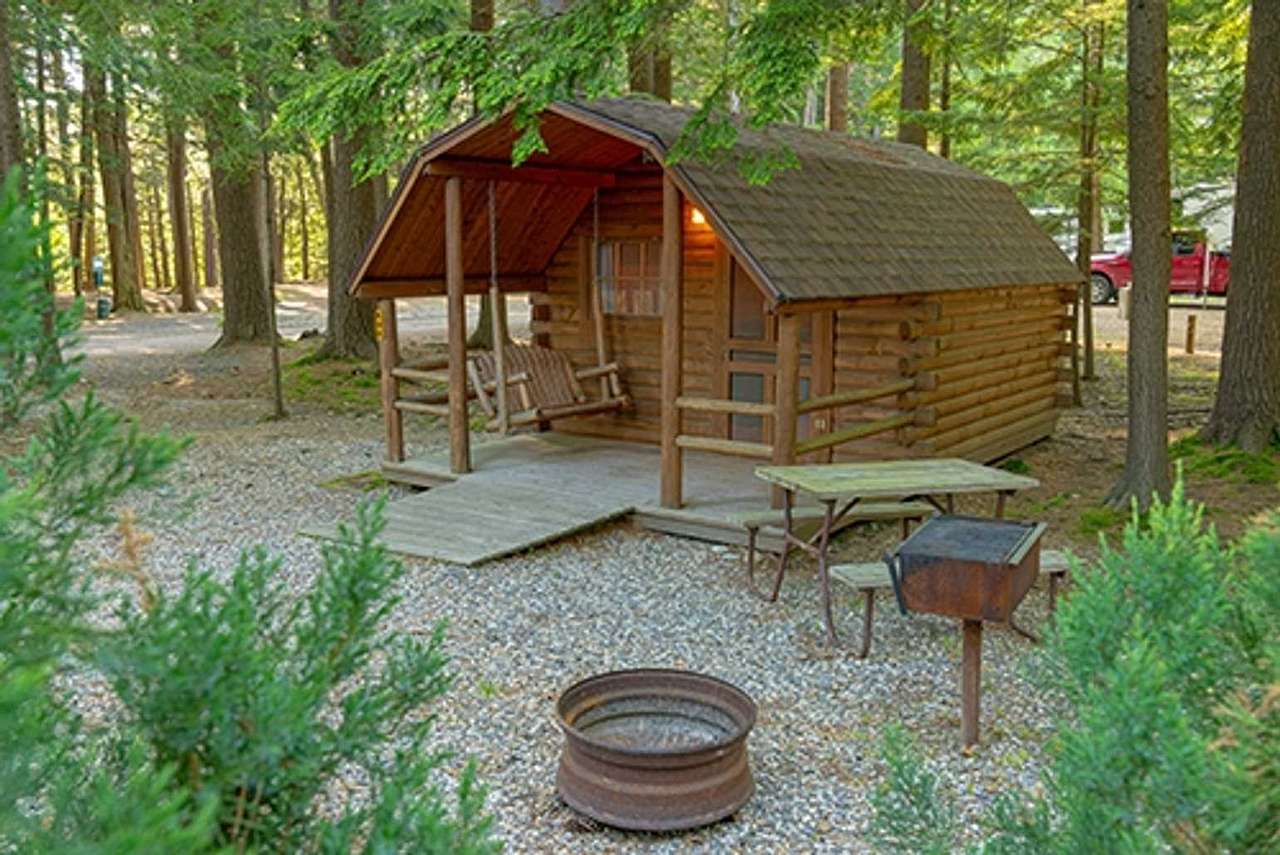 Rustic Cabin One Room