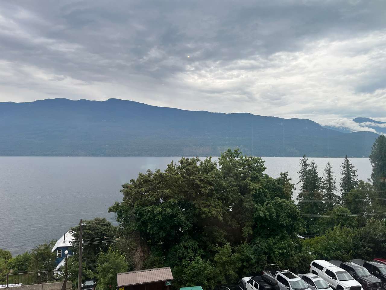 View from the restaurant next door