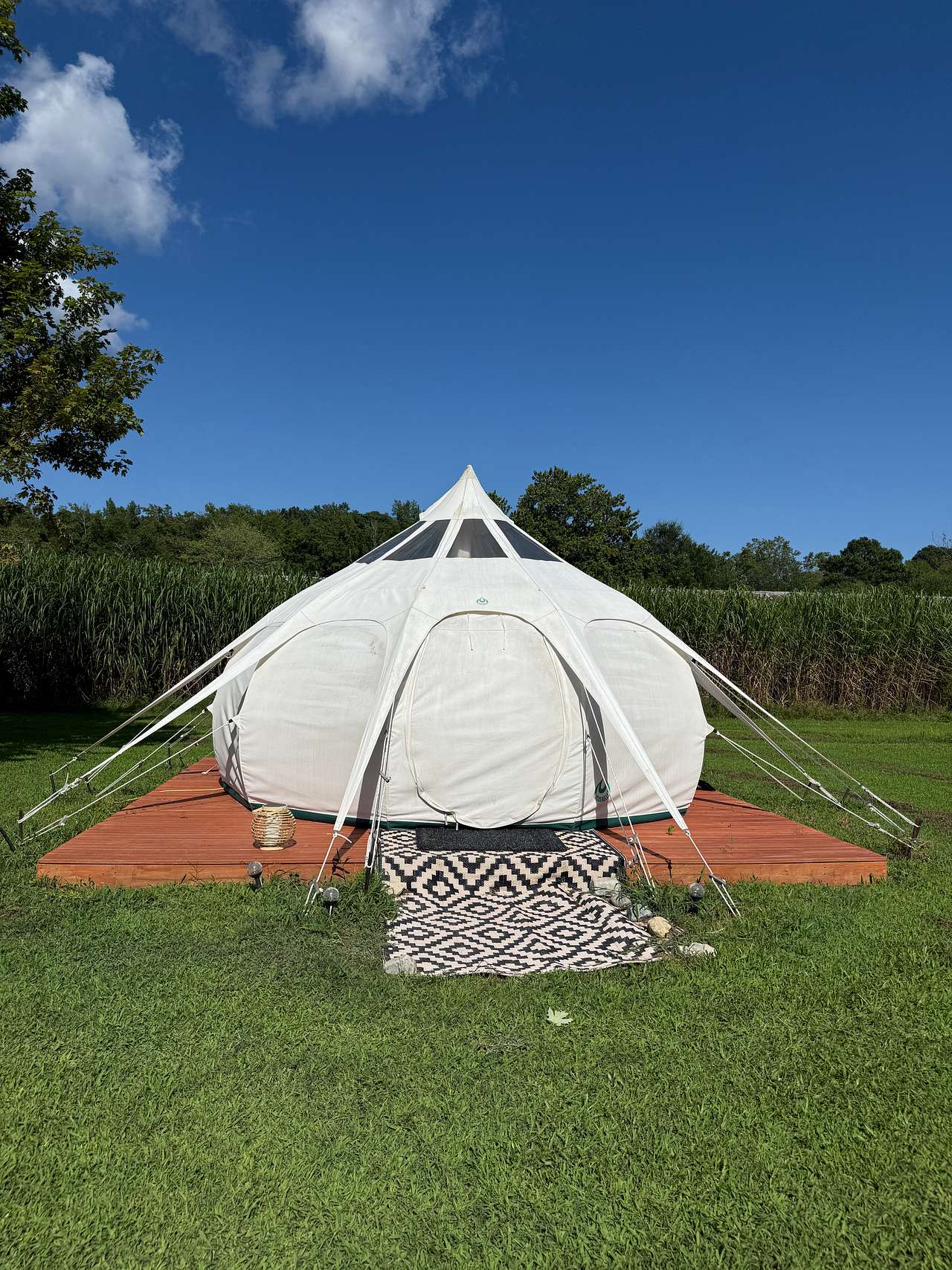 Stargazer Yurt Near Ocean City, MD
