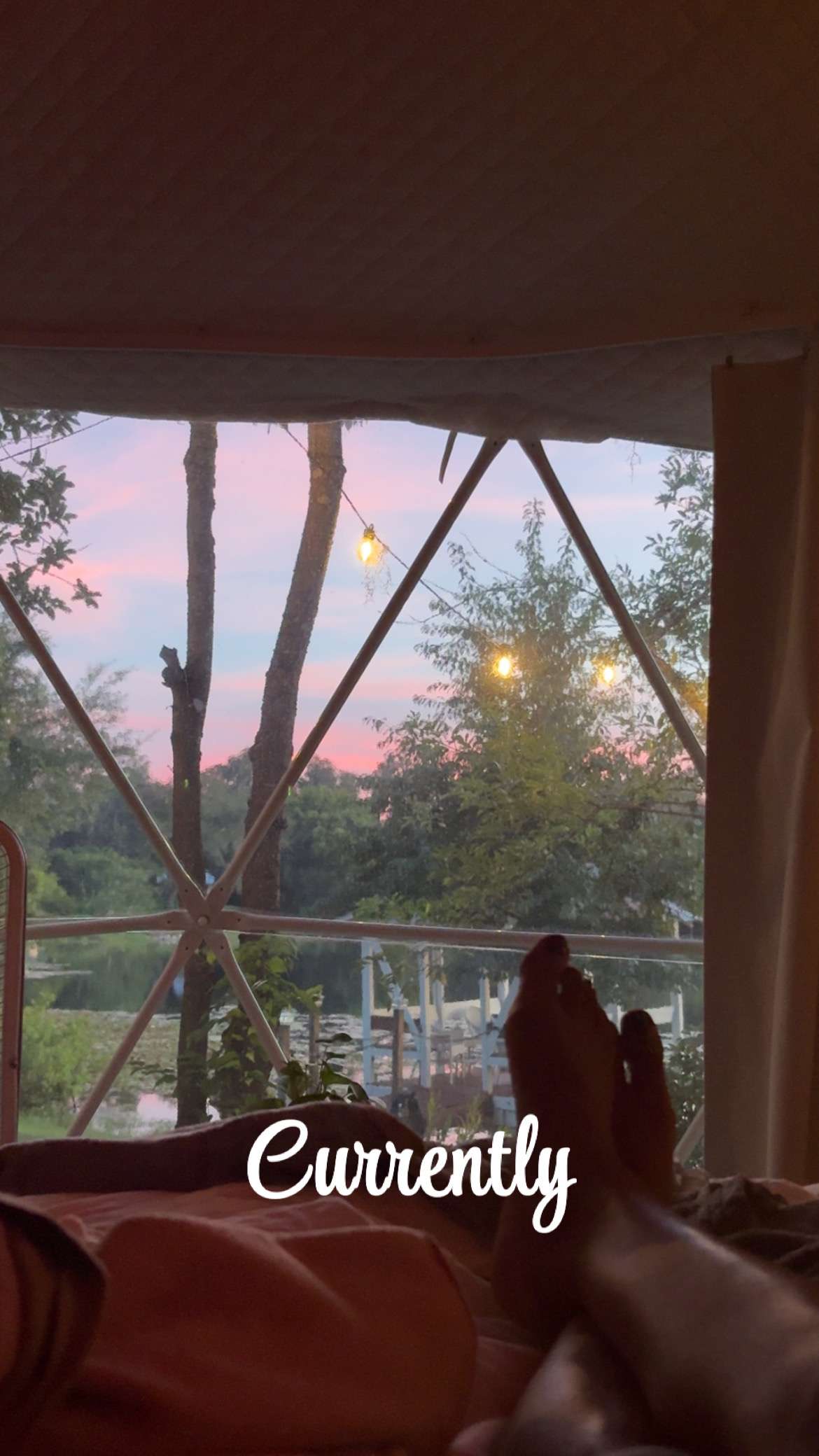 The view from the dome 