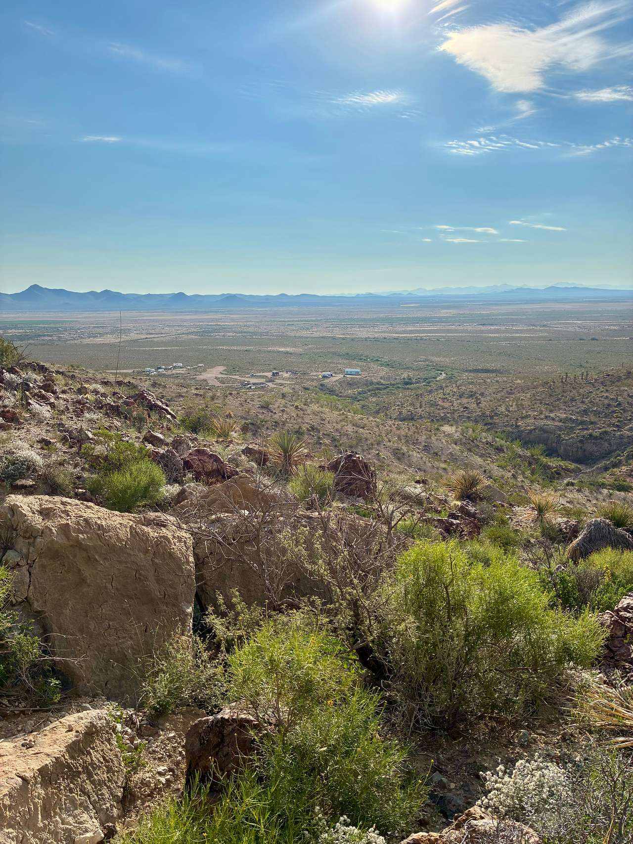 Desert Gardens Oasis in Lobo, Texas
