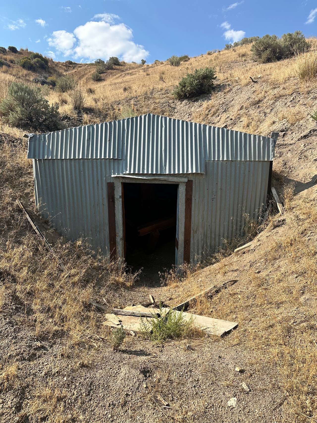 Old mine shaft