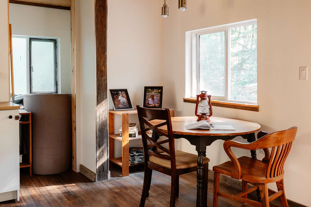 Inside the cabin