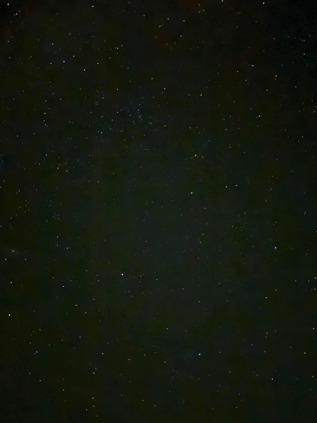 A clear night view of the stairs. 