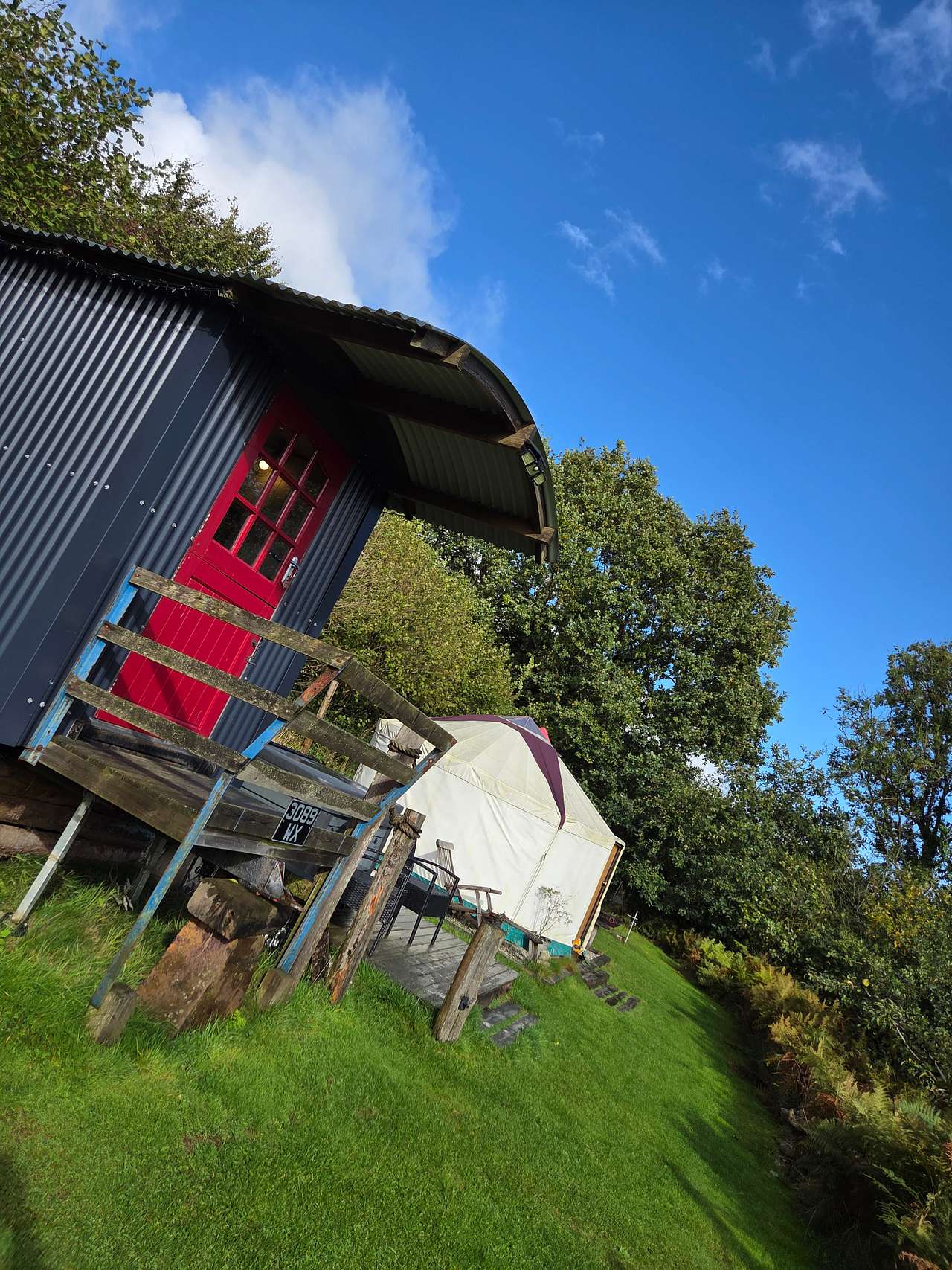 Yurt in the Orchard