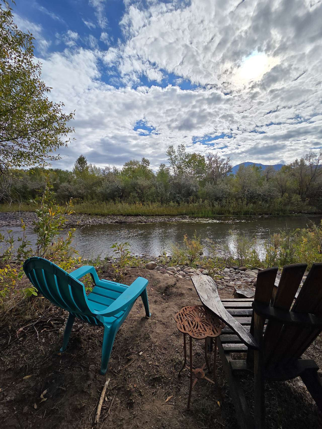 Riverwalk Yurt, luxury on river