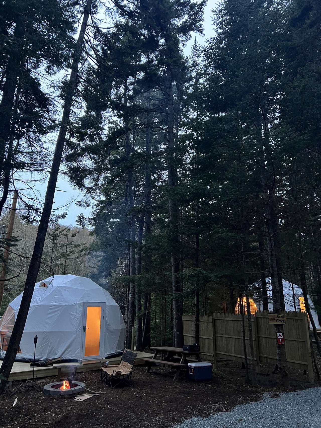Four Acre Woods Island Campground