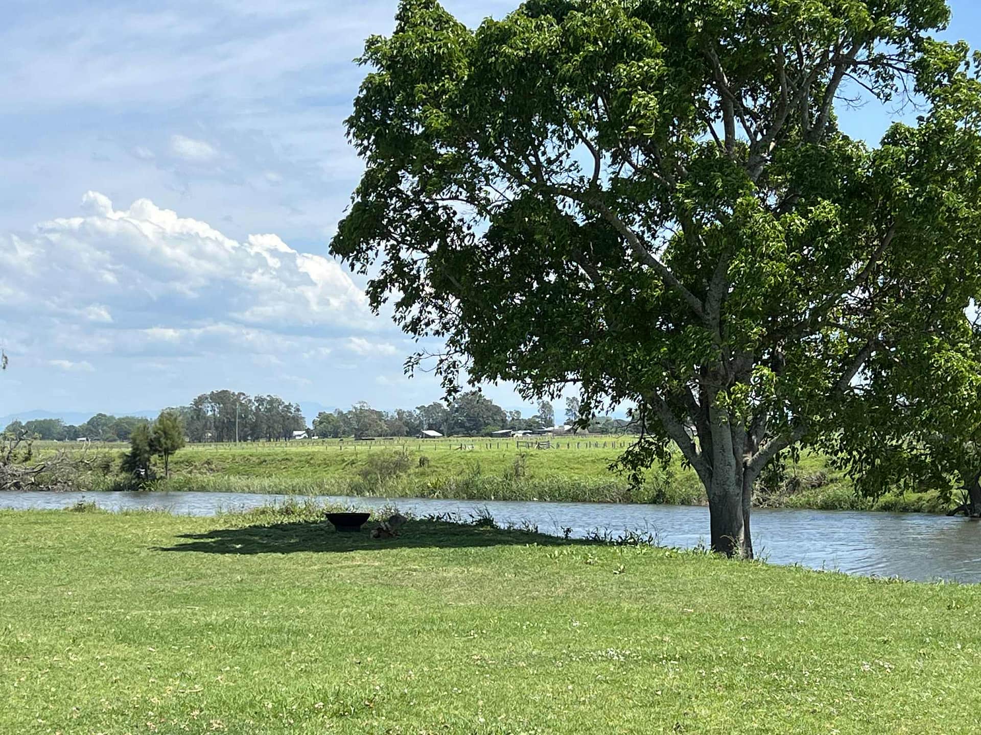 Quiet spot on the river
