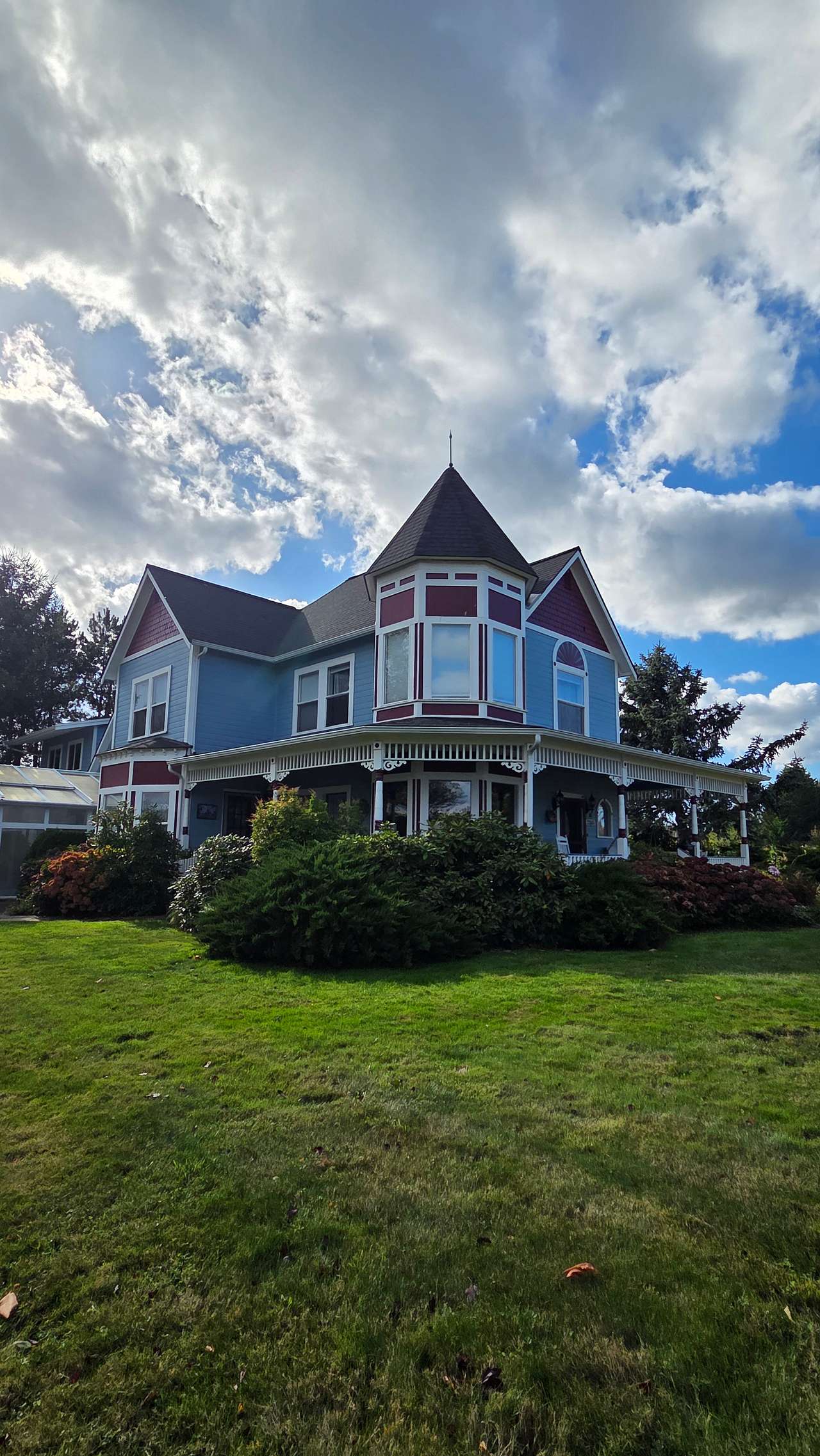 The main house is gorgeous!
