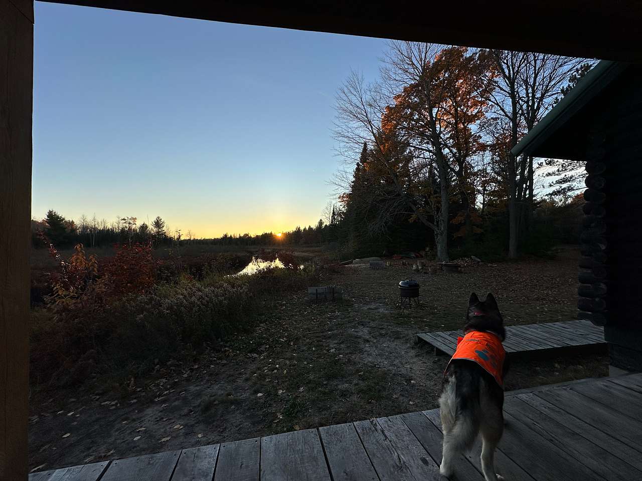CUT RIVER CABIN AT HIGGINS LAKE