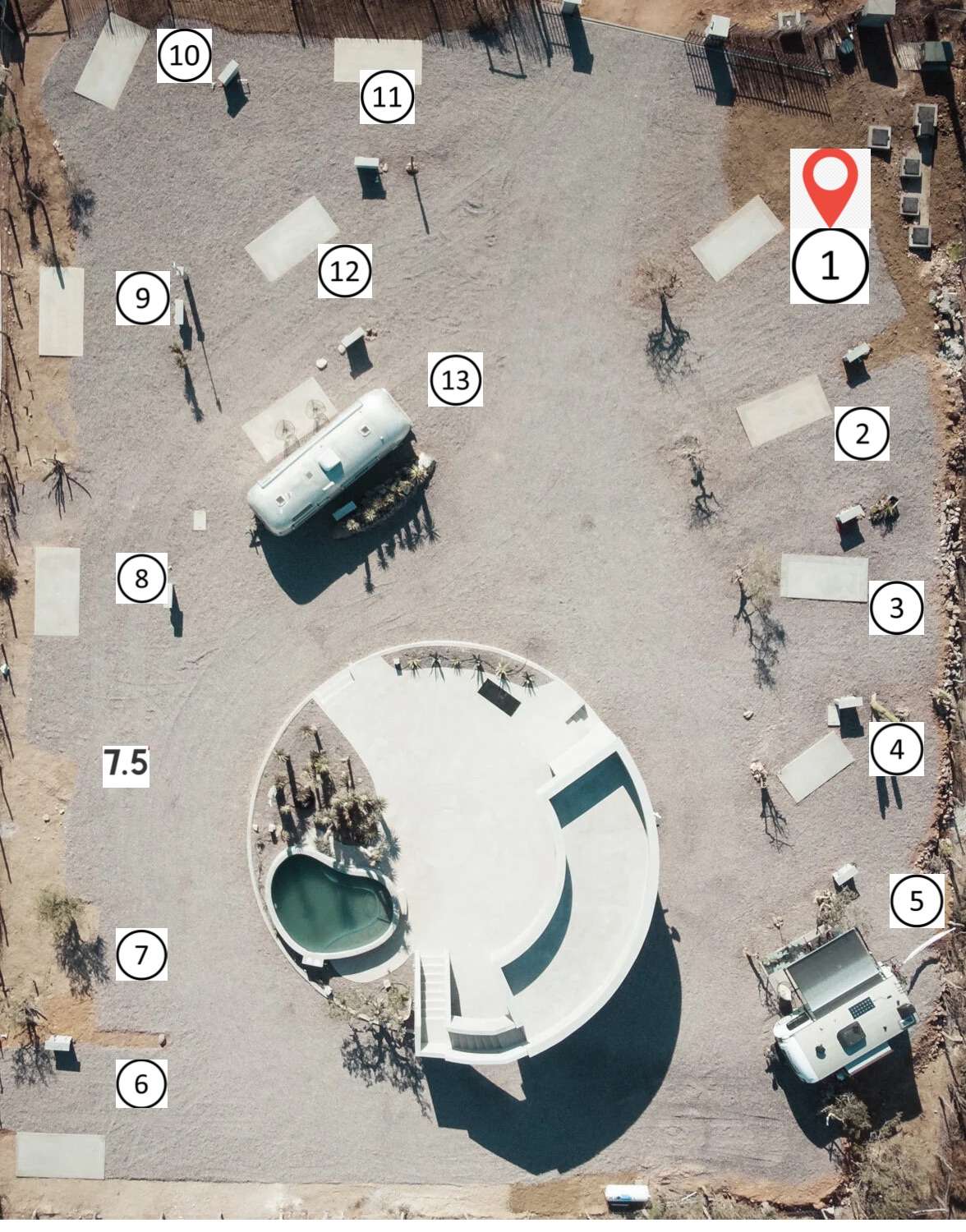 Picture of the site