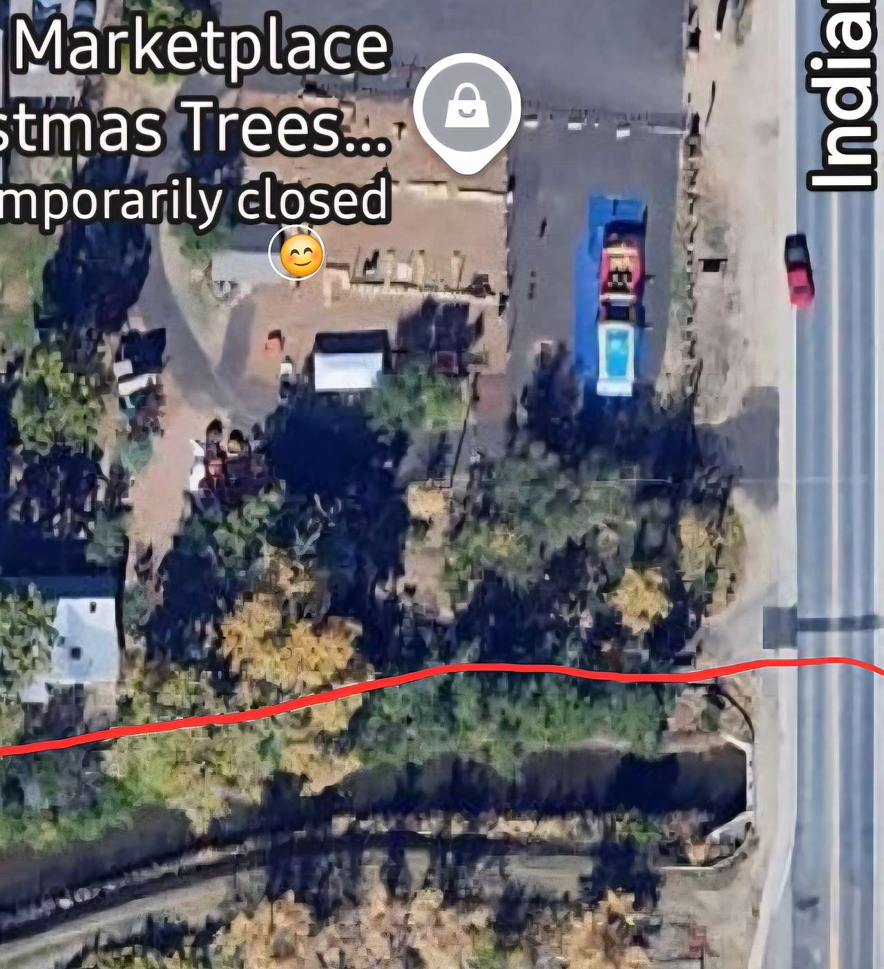 Picture of the site