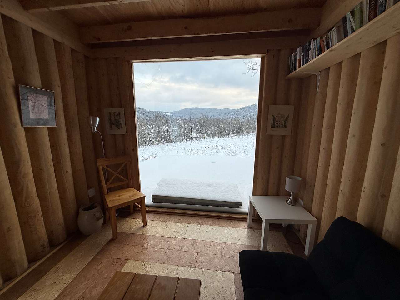 Finnish Off-Grid Foothills Cabin