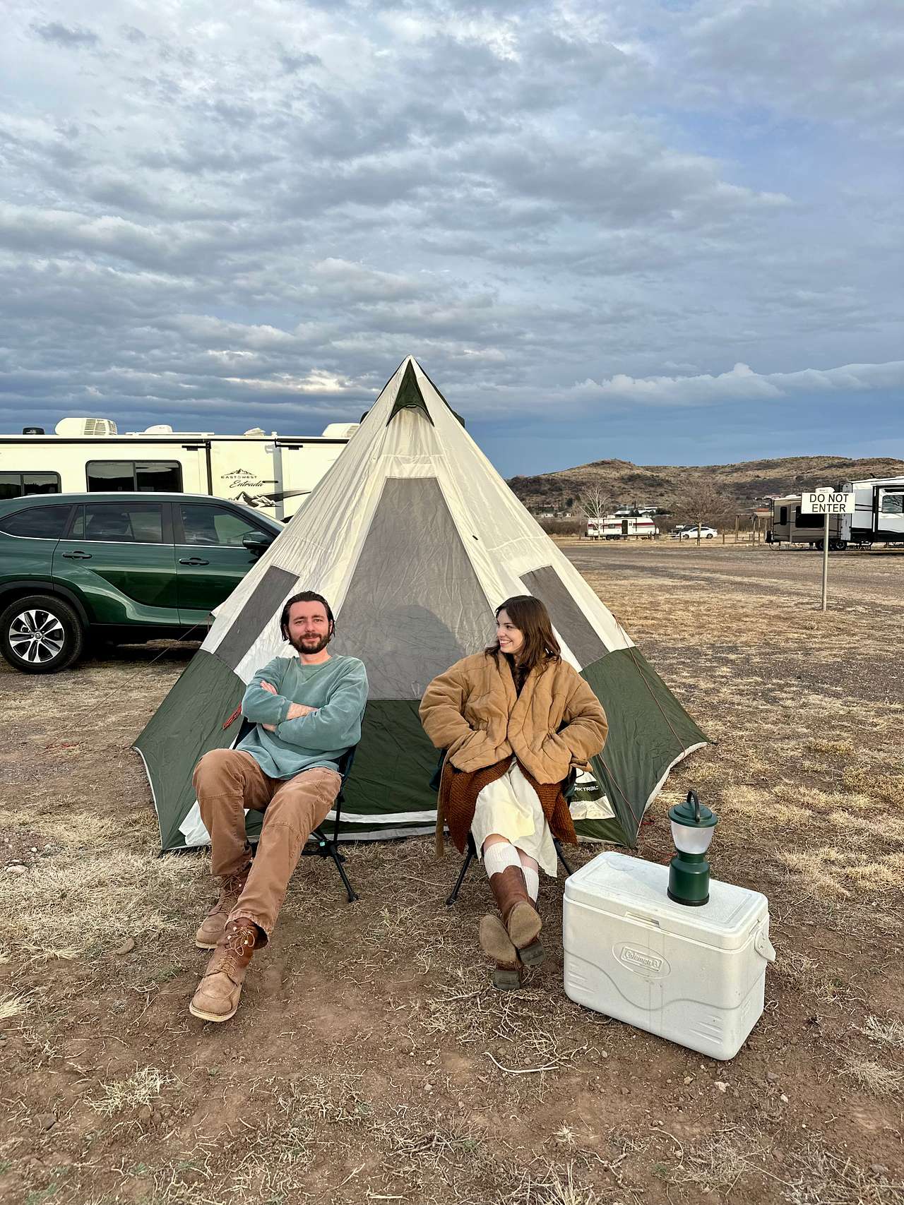 Site 19, closest to restrooms