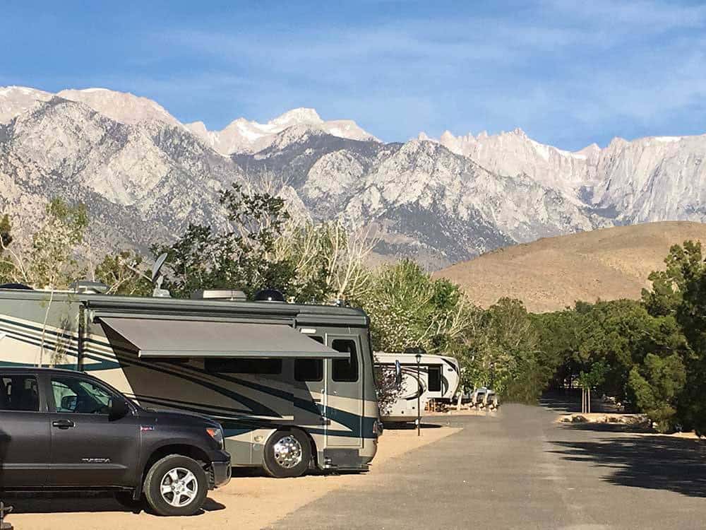 Boulder Creek RV Resort on Hwy 395