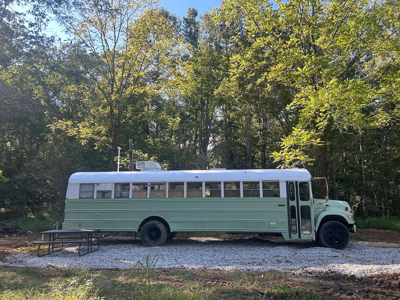 View more photos of Sewanee Nimbus Skoolie