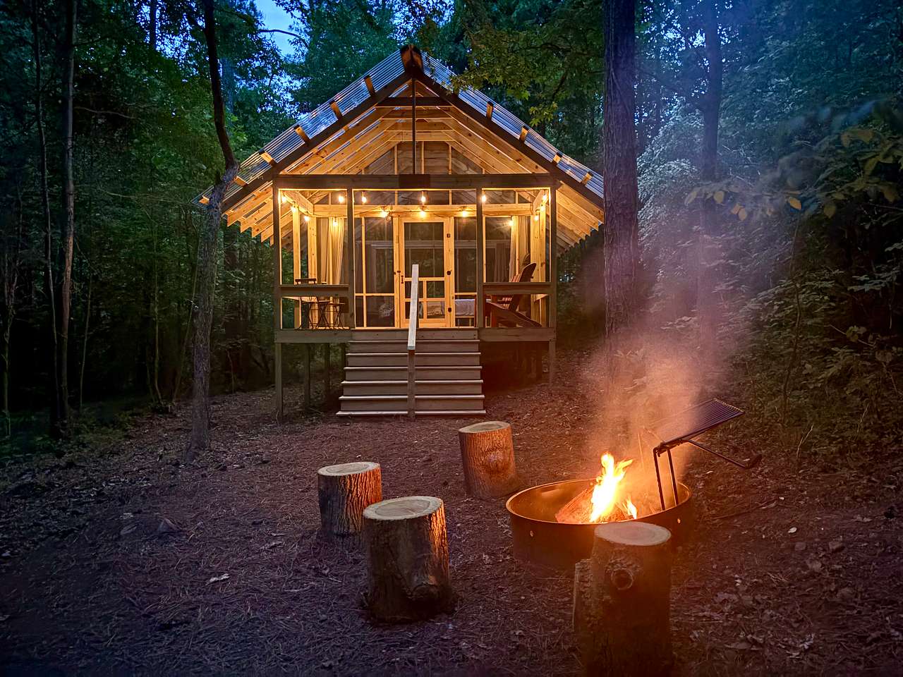 Kerr Lake Glamping at Holly Forest
