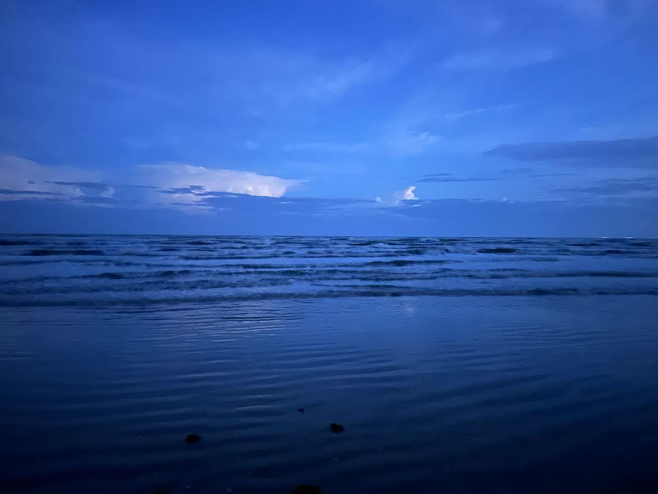 Loved the evening walks on the beach 