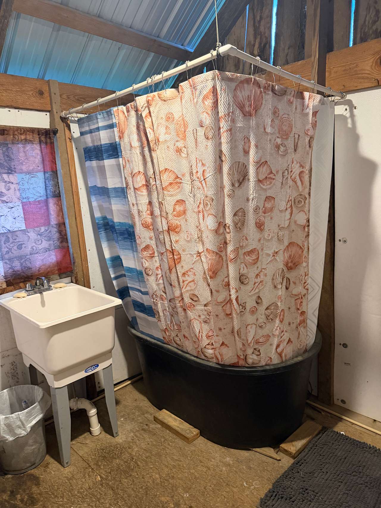 Hot shower