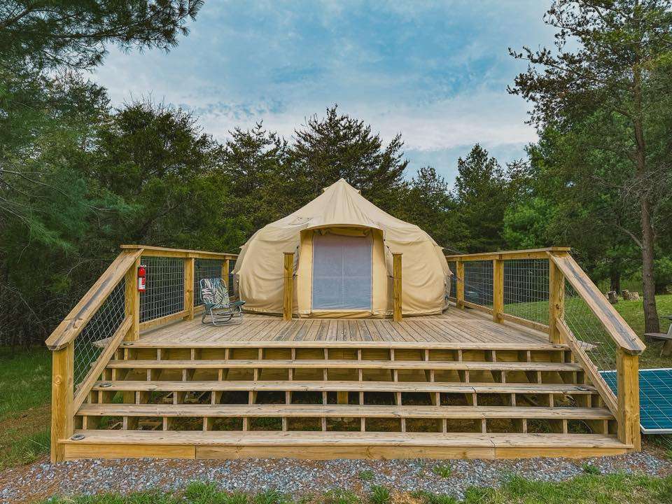 Floyd Glamping @ Bluebird Sanctuary