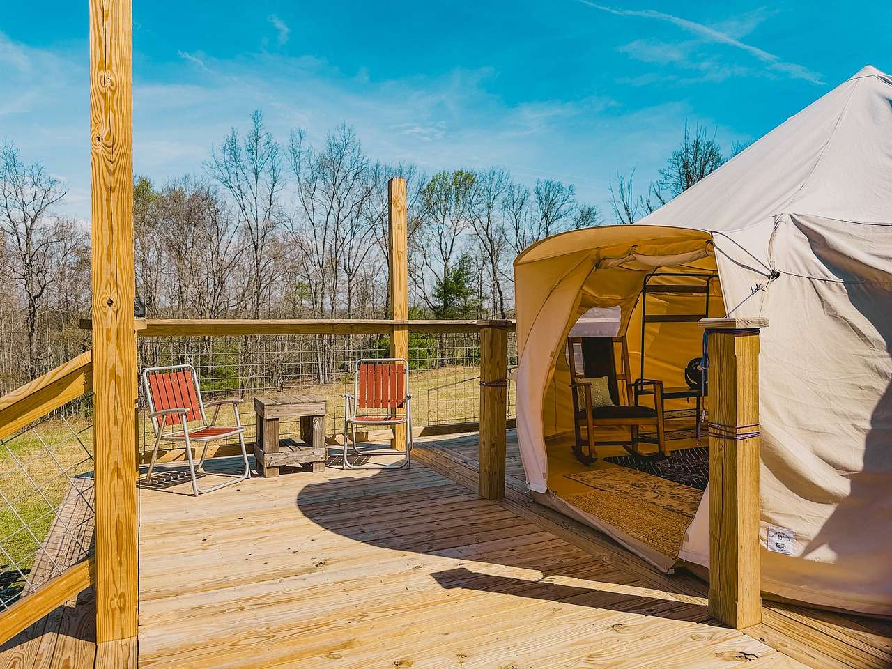 Floyd Glamping @ Bluebird Sanctuary
