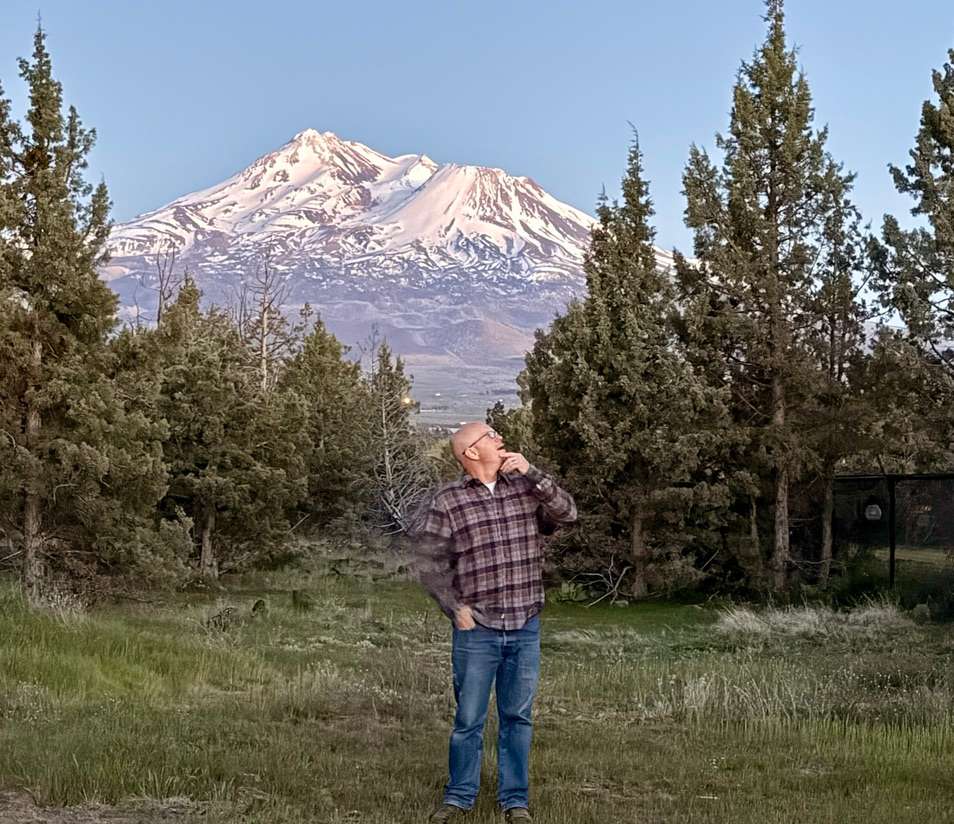 Taken right in front of the Bell Tent