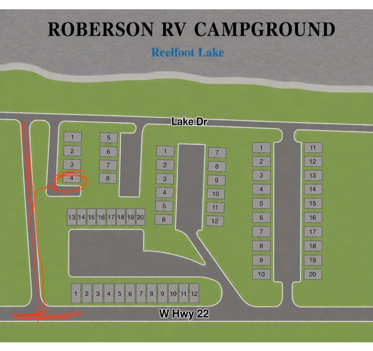 Picture of the site