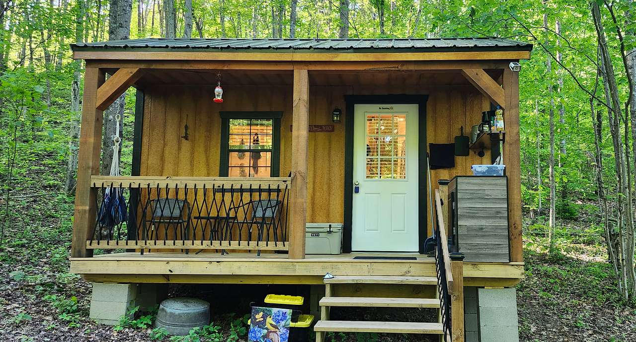 Front of cabin