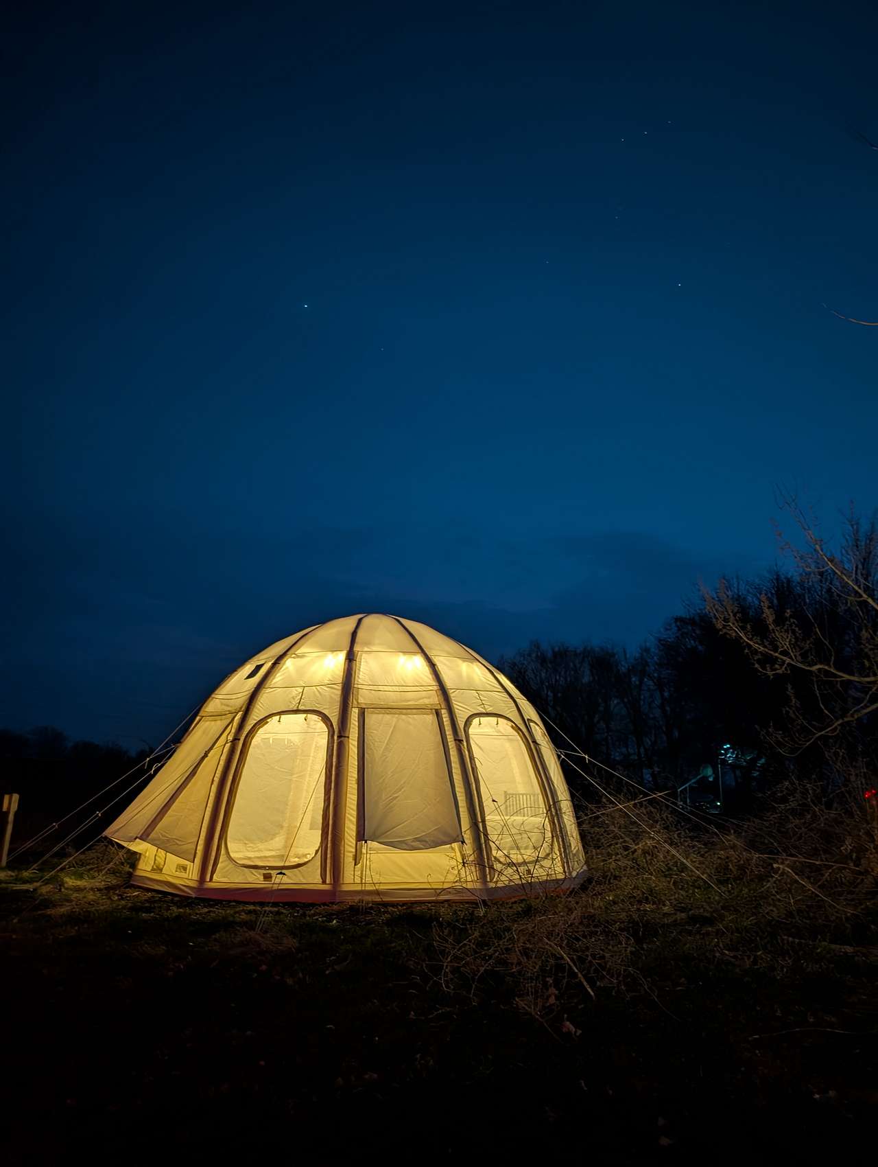 Yurt Glamping Tents + Farm Animals