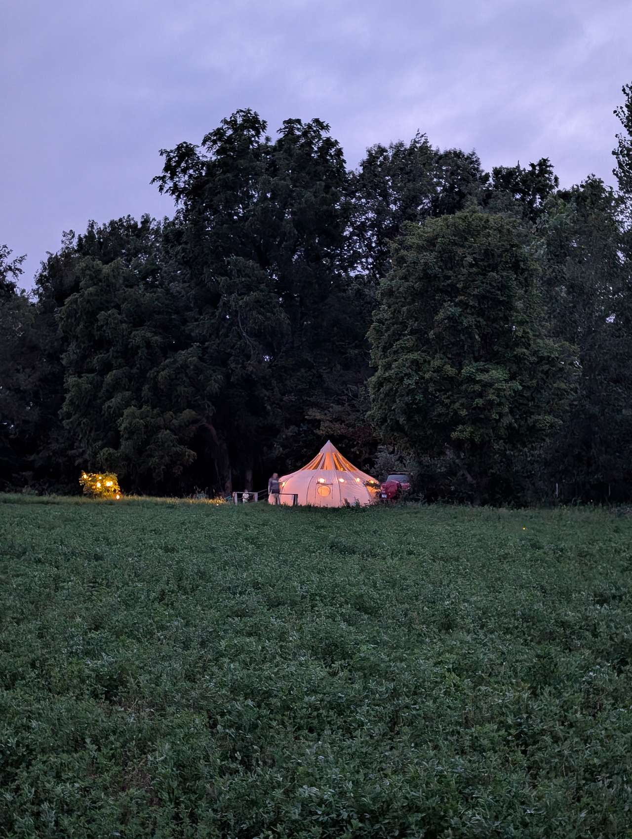 Yurt Glamping Tents + Farm Animals