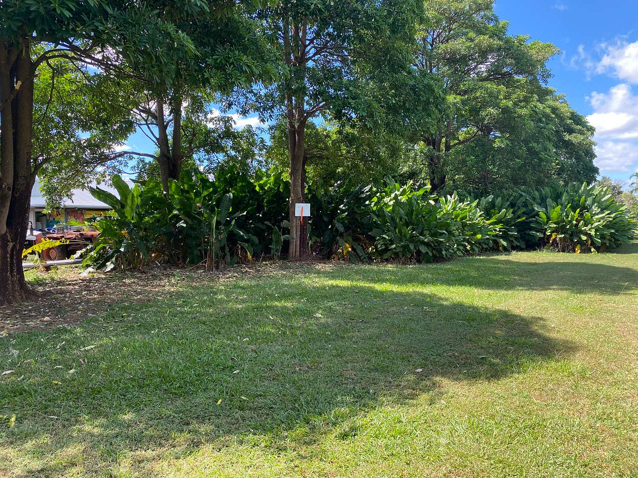 May 2026 photo - looking forward to having you stay at this gorgeous site with an outdoor bush shower hidden in the flower row. 