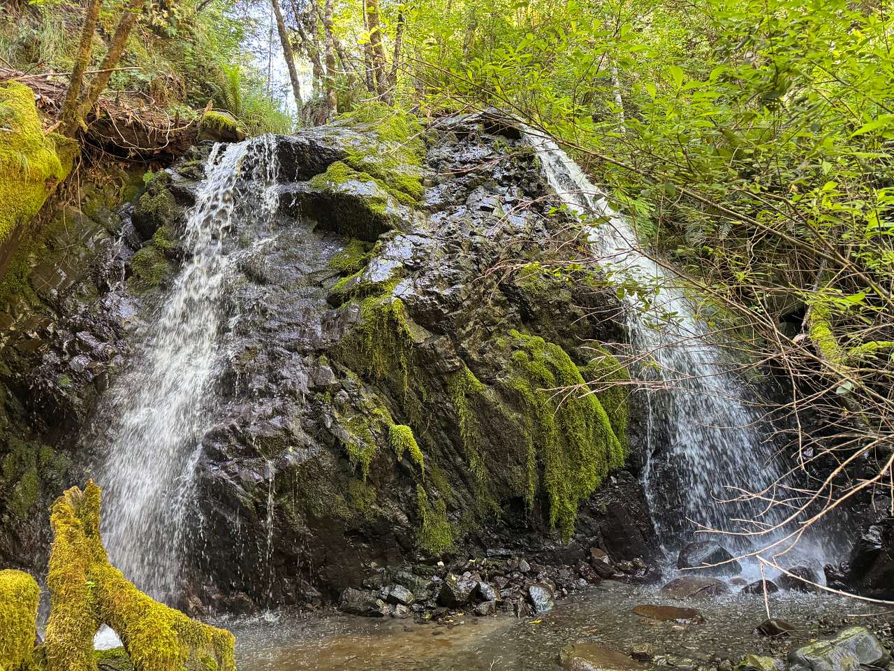This COLD waterfall is a short hike up the mouth of Pip Creek straight across the river from your campsite. Let the cold water rinse over you for an amazing ION shift that leaves you absolutely charged. Bring your river shoes!