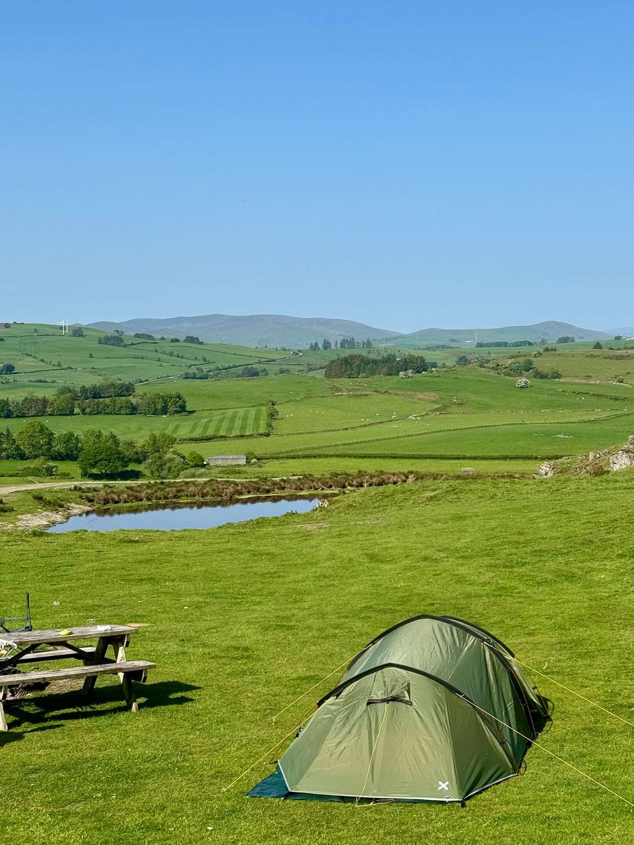 Mynydd Derwydd Wildcamping